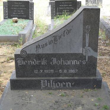VILJOEN Hendrik Johannes 1925-1967
