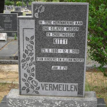 VERMEULEN Kitty 1890-1986