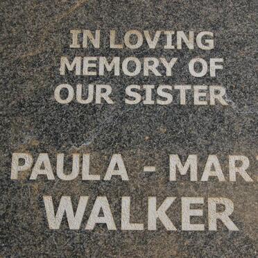 WALKER Paula-Mari