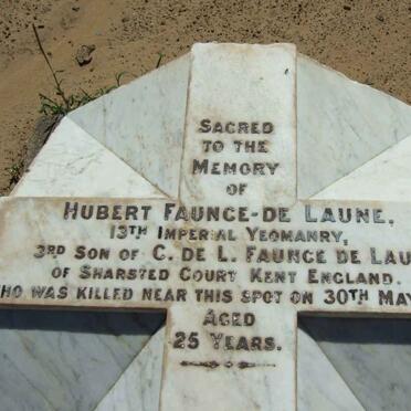 LAUNE Hubert, Faunce de -1900