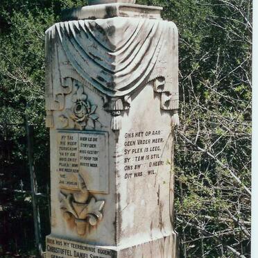 SWANEPOEL Christoffel Daniel 1862-1929 