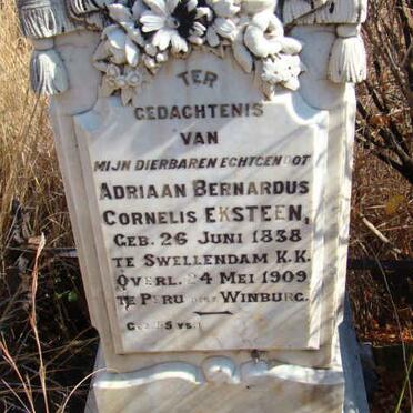 EKSTEEN Adriaan Bernardus Cornelis 1838-1909