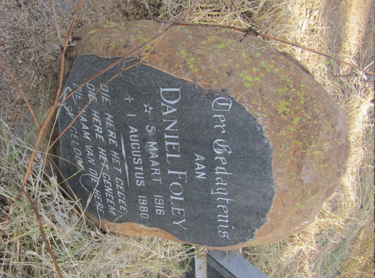 FOLEY Daniel 1916-1980