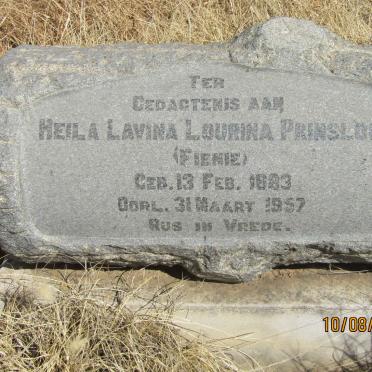 PRINSLOO Heila  Levina Lourina 1892-1957