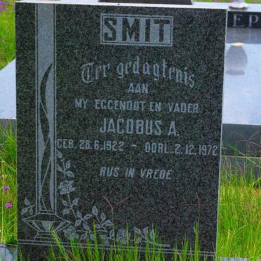 SMIT Jacobus A. 1922-1972