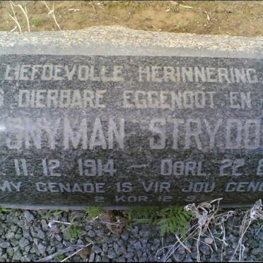 STRYDOM Snyman 1914-1966