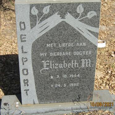 DELPORT Elizabeth M. 1944-1982