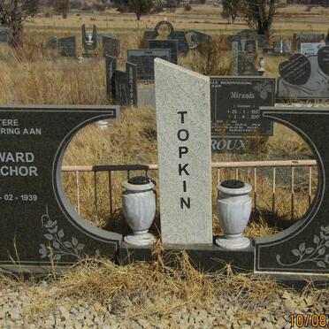 TOPKIN Edward Malchor 1939-  &amp; Martha Margaret 1937-2010