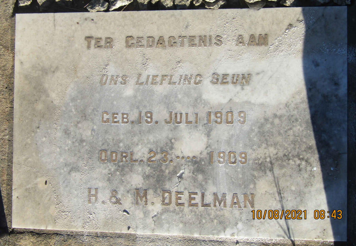 DEELMAN 1909-1909