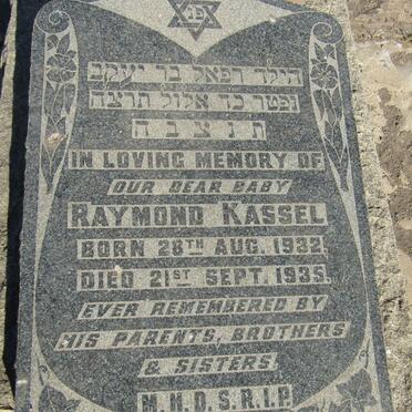 KASSEL Raymond 1932-1935
