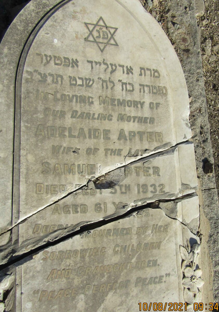 APTER Adelaide -1932