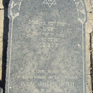 JAFFIT Isaac Joseph -1948