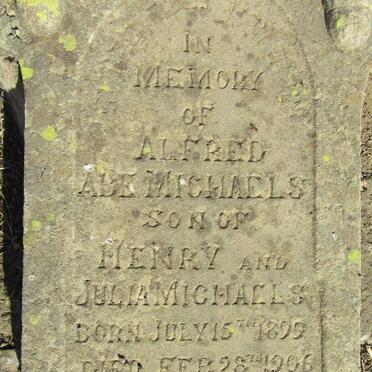 MICHAELS Alfred Abe 1899-1906