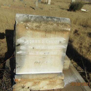 EKSTEEN Andries S. 1909-1940