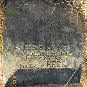 NEL Anna Sophia nee VILJOEN 1874-1940