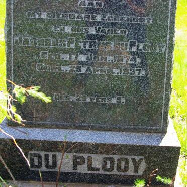 PLOOY Jacobus Petrus, du 1874-1937