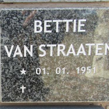 STRAATEN Bettie, van 1951-
