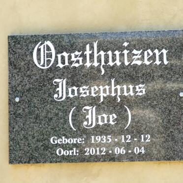 OOSTHUIZEN Josephus 1935-2012