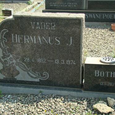 BOTHA Hermanus J. 1892-1974