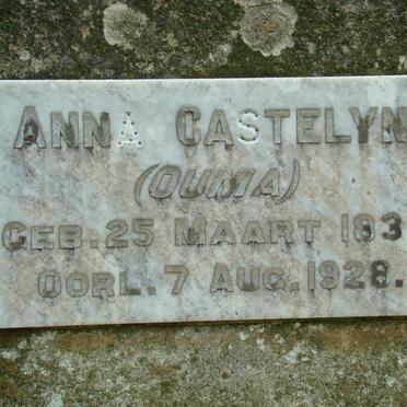CASTELYN Anna 1830-1928