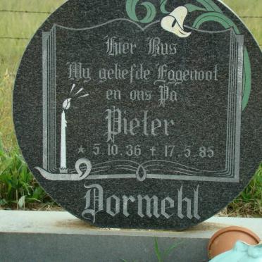 DORMEHL Pieter 1936-1985