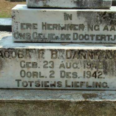 DANNHAUSER Jacoba F.B. 1942-1942