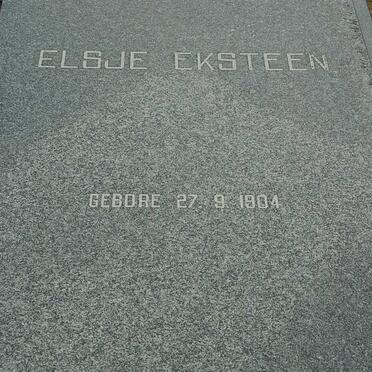 EKSTEEN Elsje 1904-1992