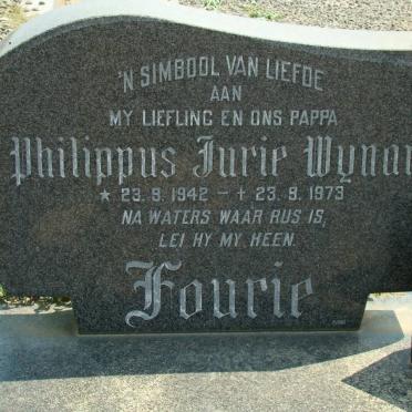 FOURIE Philippus Jurie Wynand 1942-1973