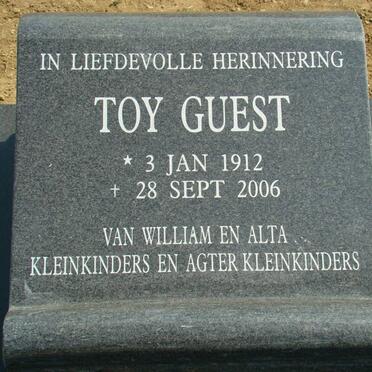 GUEST Toy 1912-2006
