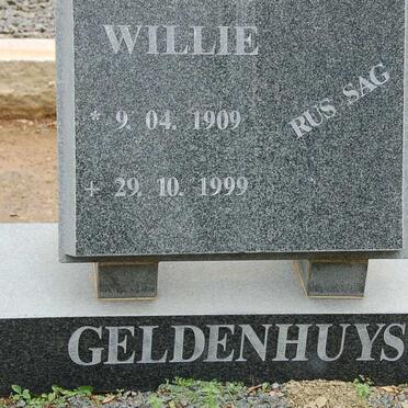 GELDENHUYS Willie 1909-1999