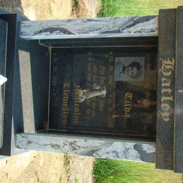 HATLEY Malcolm Llewellyn 1933- &amp; Tilda 1940-2004