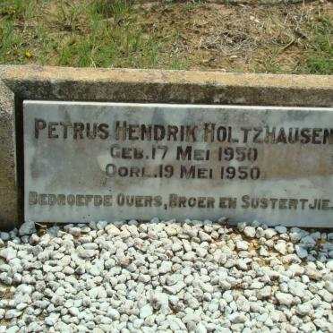 HOLTZHAUSEN Petrus Hendrik 1950-1950