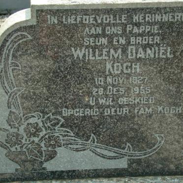 KOCH Willem Daniel 1927-1955
