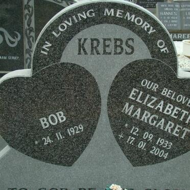 KREBS Bob 1929- &amp; Elizabeth Margaret 1933-2004
