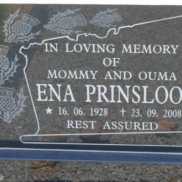 PRINSLOO Ena 1928-2008