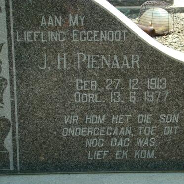 PIENAAR J.H. 1913-1977