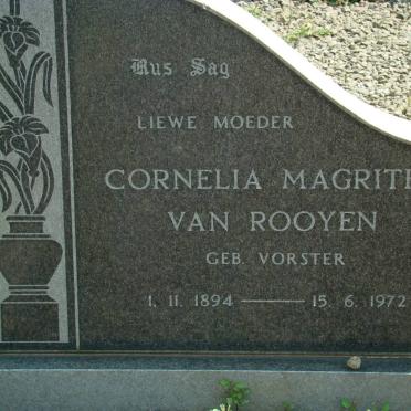 ROOYEN Cornelia Magrietha, van nee VORSTER 1894-1972