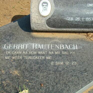 RAUTENBACH Gerrit 1957-1982