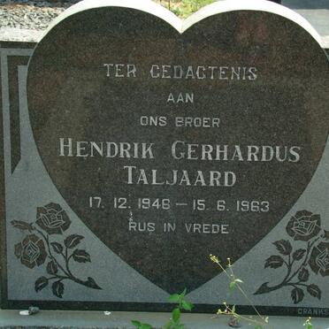 TALJAARD Hendrik Gerhardus 1946-1963