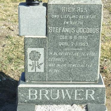 BRUWER Stefanus Jocobus 1952-1953