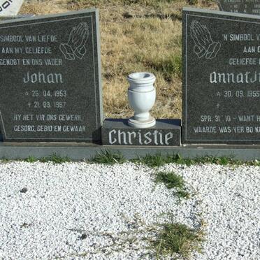 CHRISTIE Johan 1953-1997 &amp; Annatjie 1955-