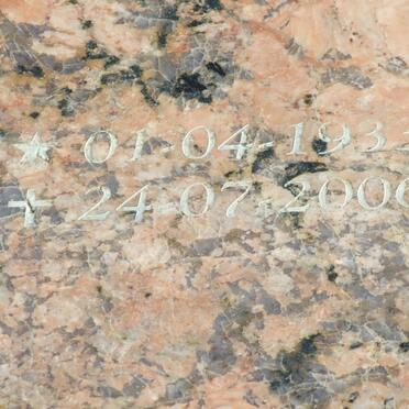 GRANGE Sannie, le 1933-2006