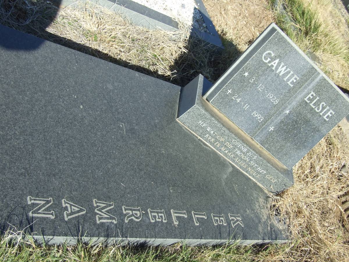 KELLERMAN Gawie 1928-1993 &amp; Elsie