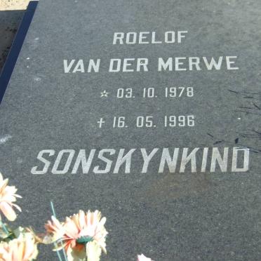 MERWE Roelof, van der 1978-1996