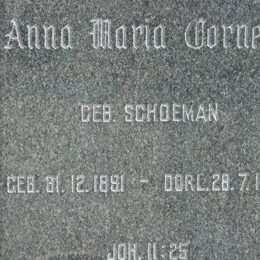 MOUTON Abraham Jacobus 1881-1970 &amp; Anna Maria Cornelia SCHOEMAN 1881-1970