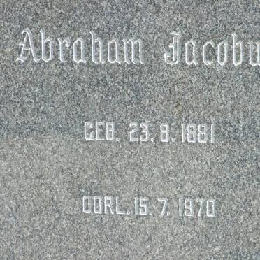 MOUTON Abraham Jacobus 1881-1970 &amp; Anna Maria Cornelia SCHOEMAN 1881-1970