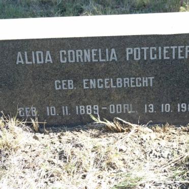 POTGIETER Alida Cornelia nee ENGELBRECHT 1889-1981