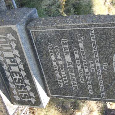 PLESSIS Izak Abraham, du 1869-1926 