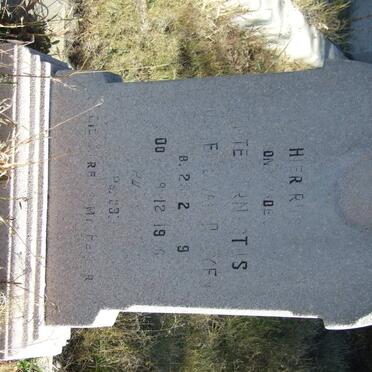 ROOYEN Pieter Ernestus, van 1889-1956