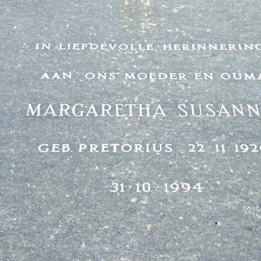 STRYDOM Johannes Lodewicus Petrus 1912-1983 &amp; Margaretha Susanna PRETORIUS 1926-1994
